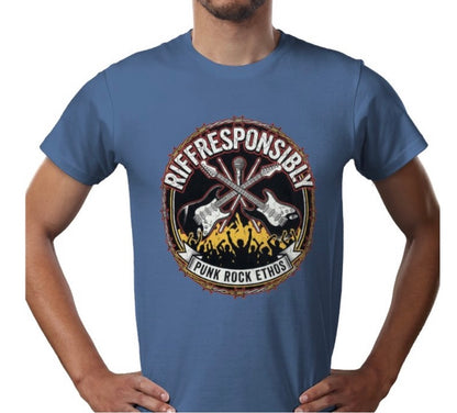 Riff Responsibly | Punk Rock Ethos T-Shirt