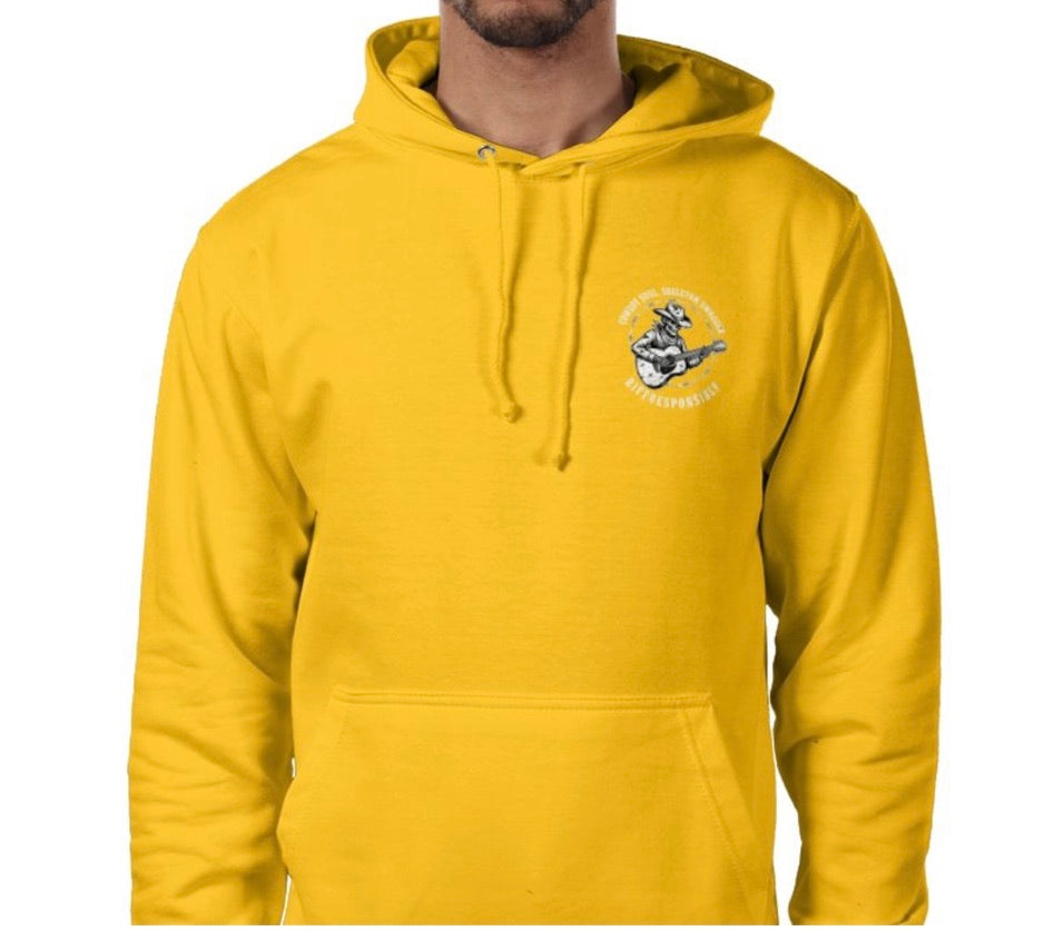 Riff Responsibly | Cowboy Soul Skeleton Swagger Hoodie