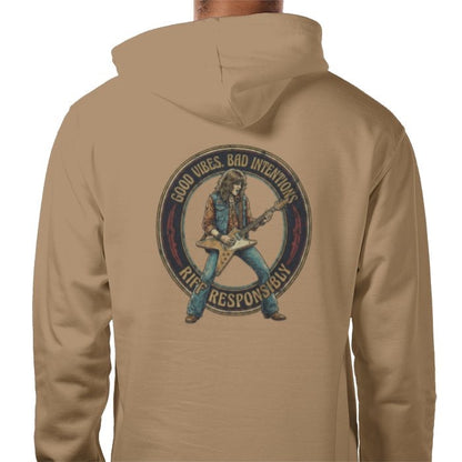 Riff Responsibly | Good Vibes Bad Intentions Hoodie