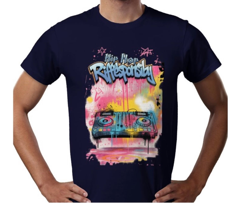 Riff Responsibly | Hip-Hop Decks T-Shirt