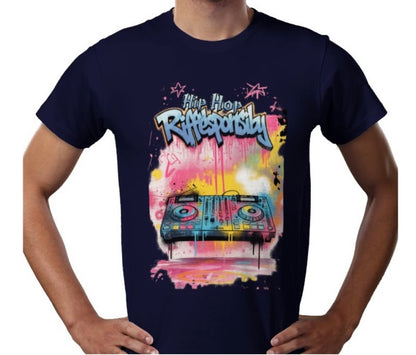 Riff Responsibly | Hip-Hop Decks T-Shirt