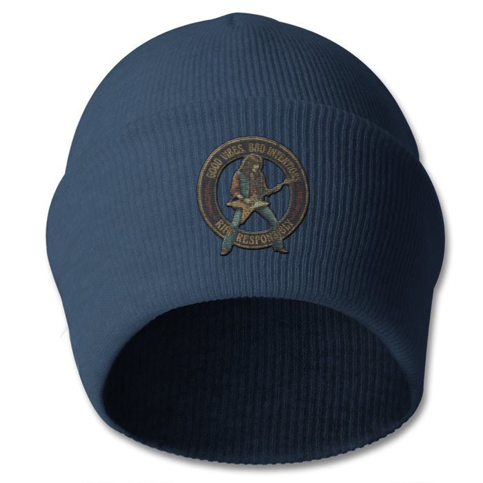 Riff Responsibly | Good Vibes Bad Intentions Premium Beanie