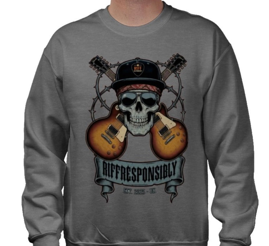 Riff Responsibly | Dead Mans Chords Sweatshirt