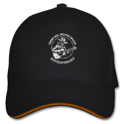 Riff Responsibly | Cowboy Soul Skeleton Swagger Cap