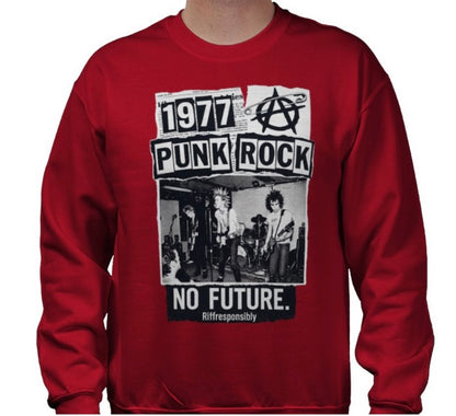 Riff Responsibly | 77' Punk Rock Sweatshirt