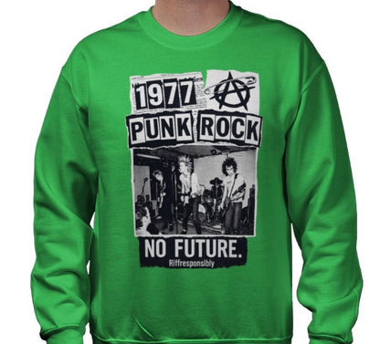 Riff Responsibly | 77' Punk Rock Sweatshirt