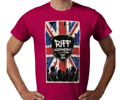 Riff Responsibly | Punk's Not Dead T-Shirt