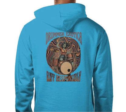 Riff Responsibly | Drummer Exotica Hoodie
