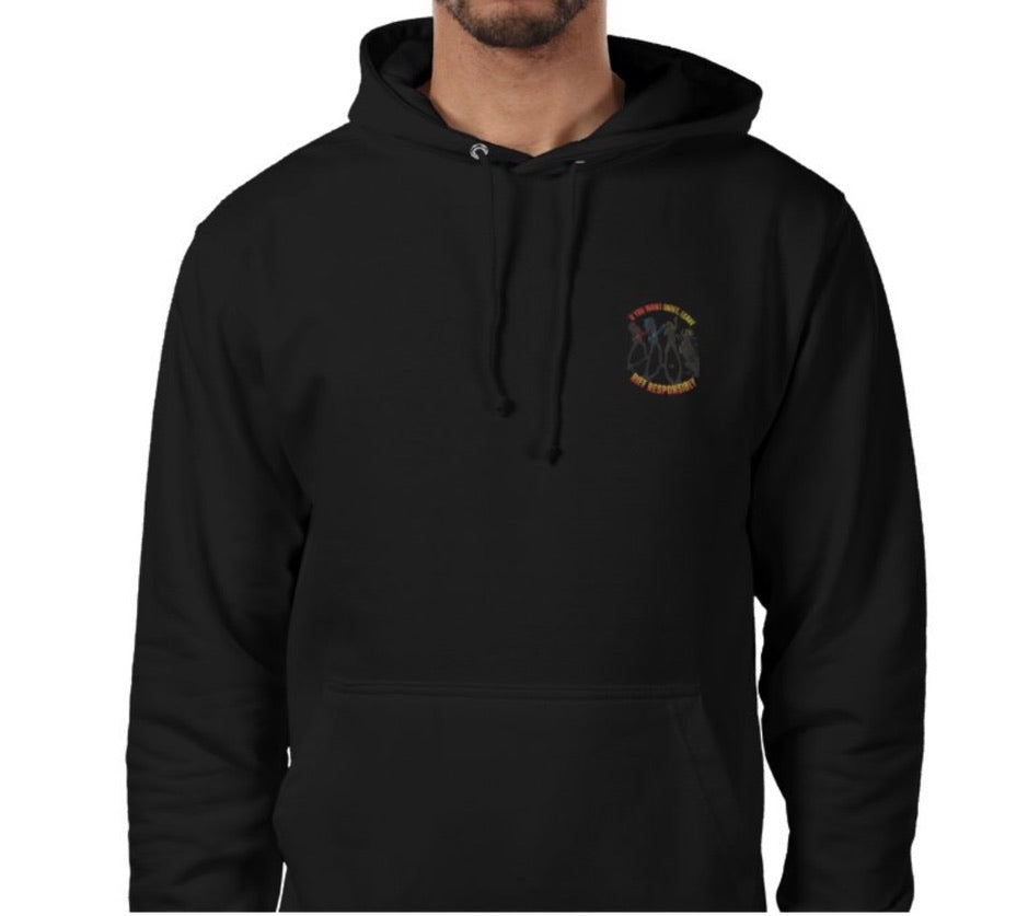 Riff Responsibly | If You Want Quiet, Leave Hoodie