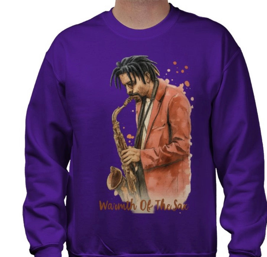Riff Responsibly | Warmth Of The Sax Sweatshirt