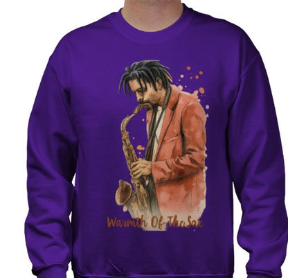 Riff Responsibly | Warmth Of The Sax Sweatshirt