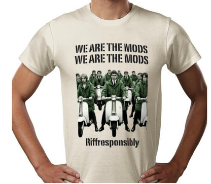 Riff Responsibly | We Are The Mods T-Shirt