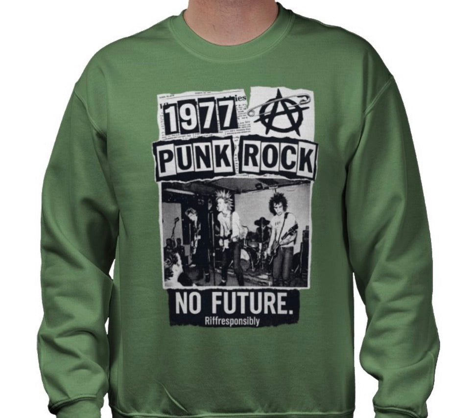 Riff Responsibly | 77' Punk Rock Sweatshirt