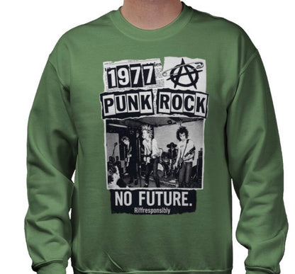 Riff Responsibly | 77' Punk Rock Sweatshirt