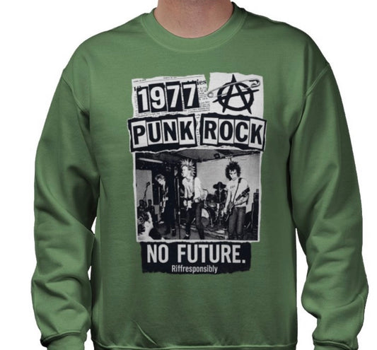 Riff Responsibly | 77' Punk Rock Sweatshirt