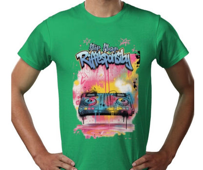 Riff Responsibly | Hip-Hop Decks T-Shirt