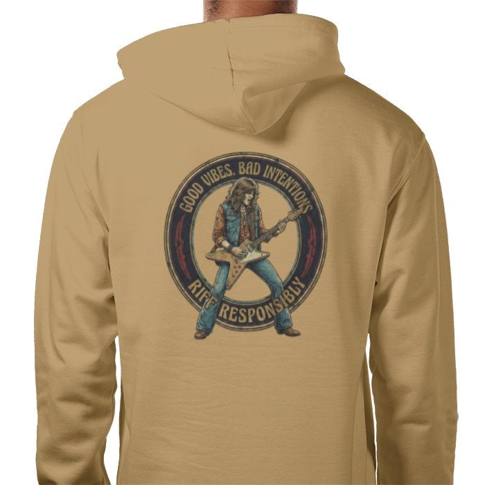 Riff Responsibly | Good Vibes Bad Intentions Hoodie