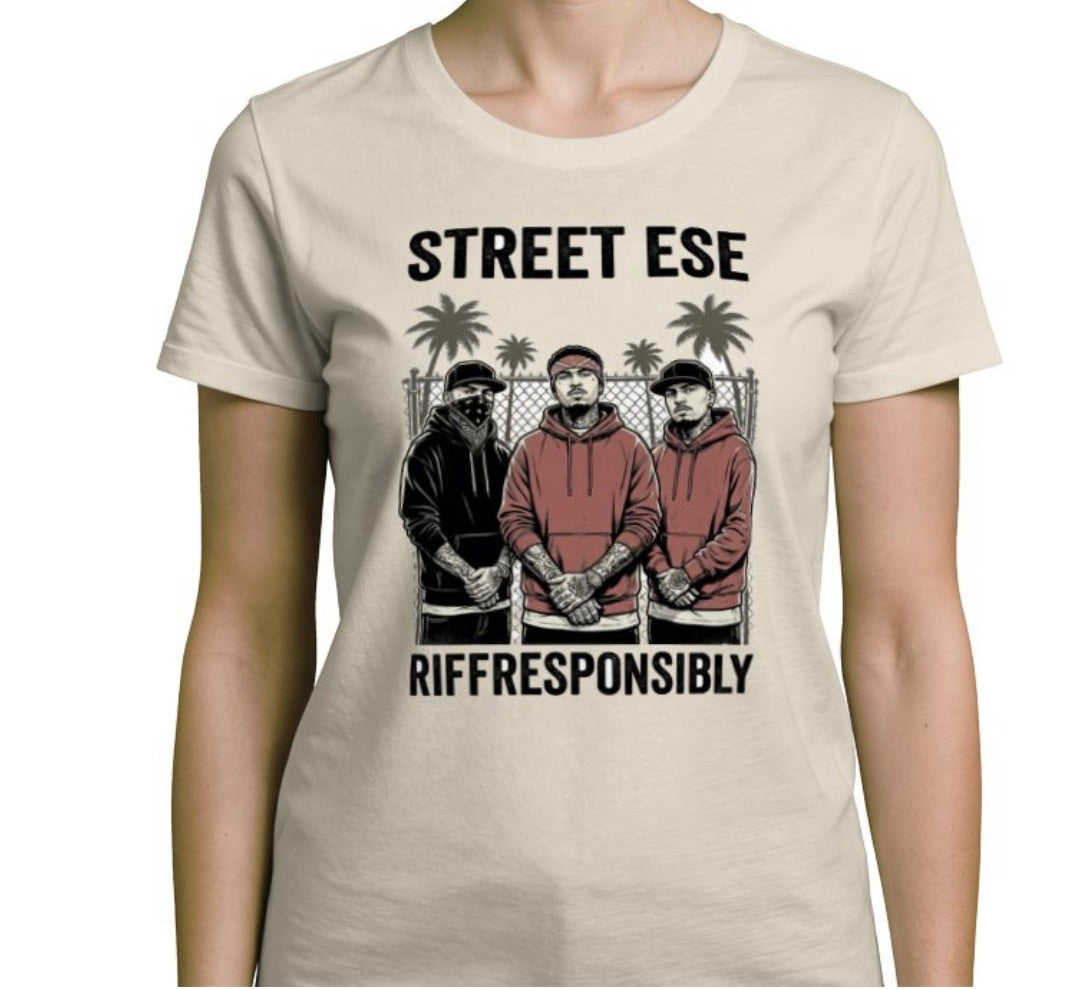 Riff Responsibly | Street Ese Womens T-Shirt