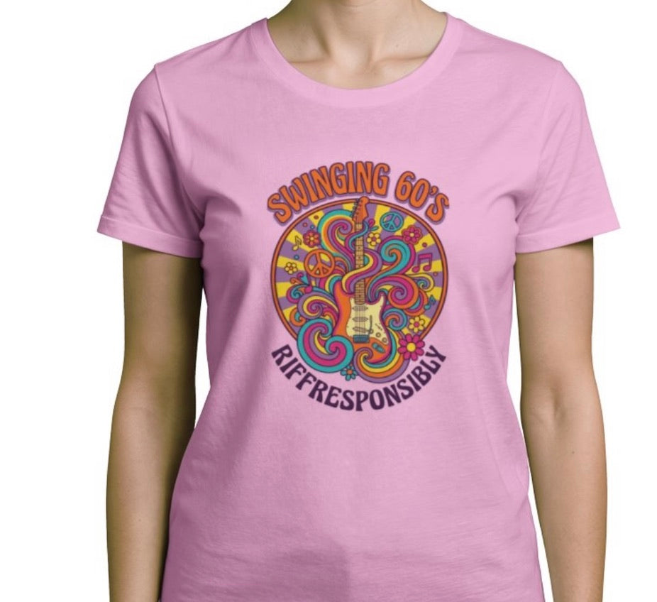 Riff Responsibly | Swinging 60s' T-Shirt Women