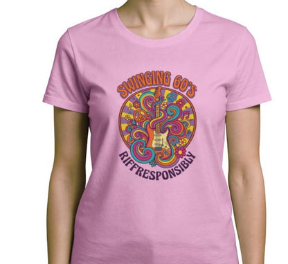 Riff Responsibly | Swinging 60s' T-Shirt Women