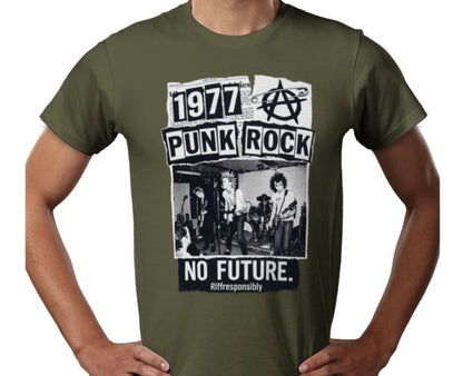 Riff Responsibly | 77' Punk Rock T-Shirt