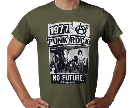 Riff Responsibly | 77' Punk Rock T-Shirt