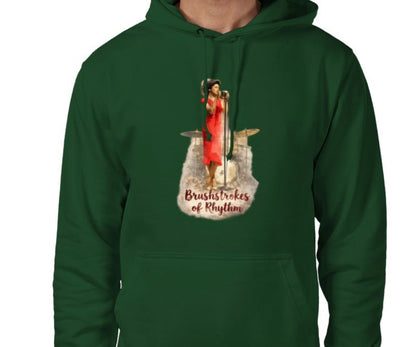 Riff Responsibly | Brushstrokes Of Rhythm Hoodie