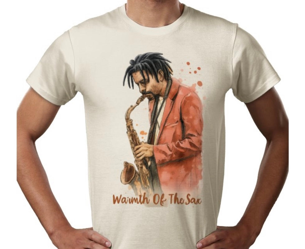 Riff Responsibly | Warmth Of The Sax T-Shirt