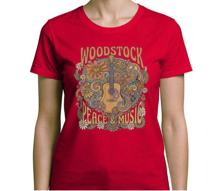 Riff Responsibly | Woodstock T-Shirt Women