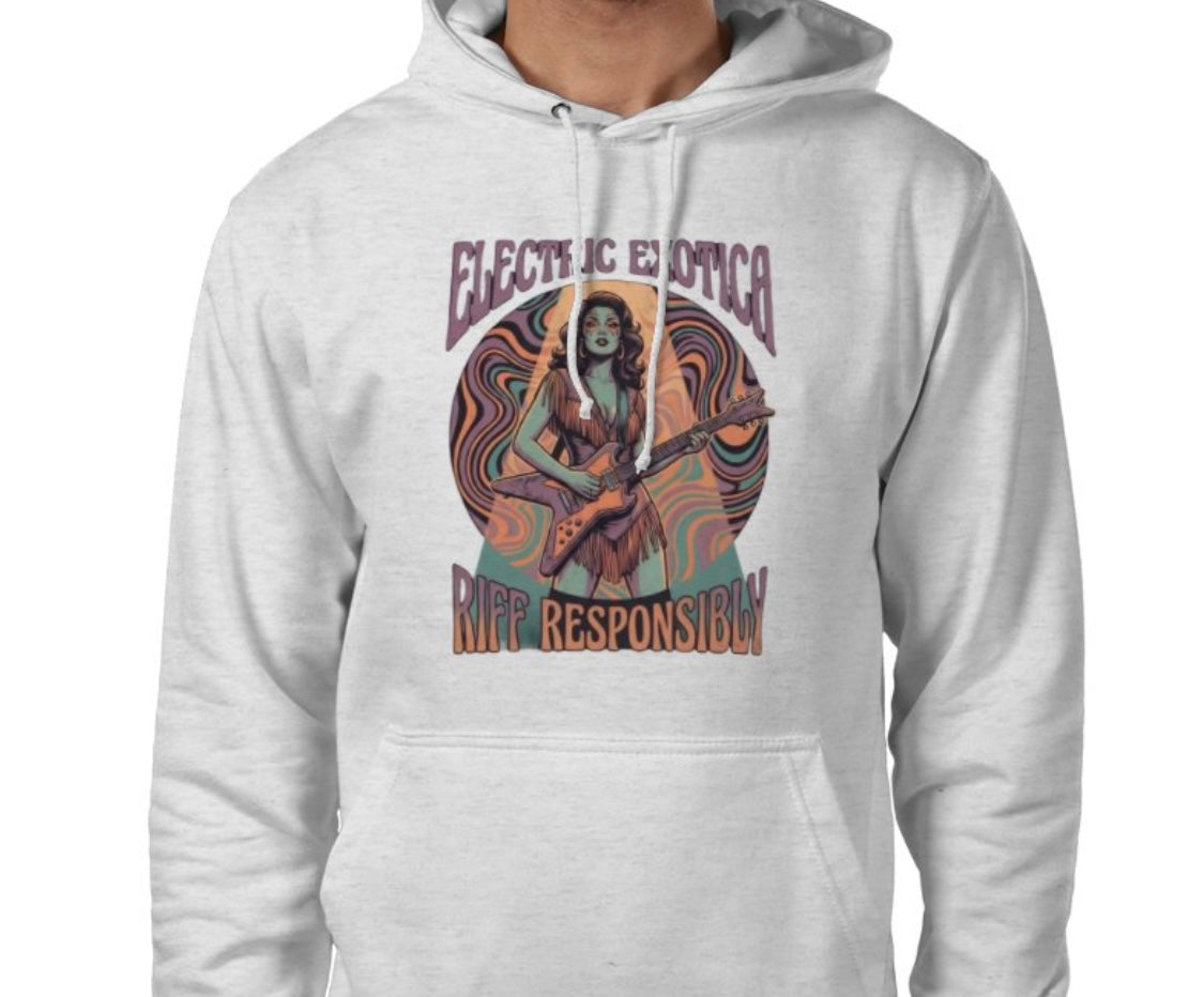Riff Responsibly | Electric Exotica Hoodie