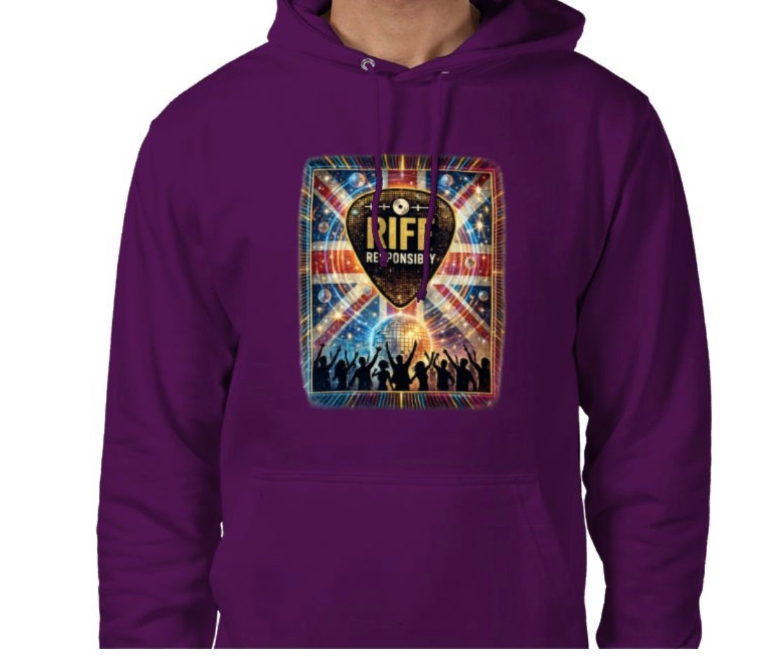 Riff Responsibly | Midnight Fever Hoodie