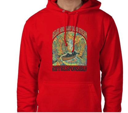 Riff Responsibly | Relax & Float Down Stream Hoodie