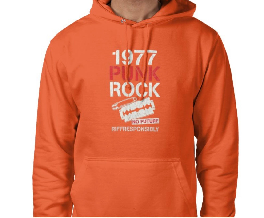 Riff Responsibly | 1977 Punk Rock Hoodie