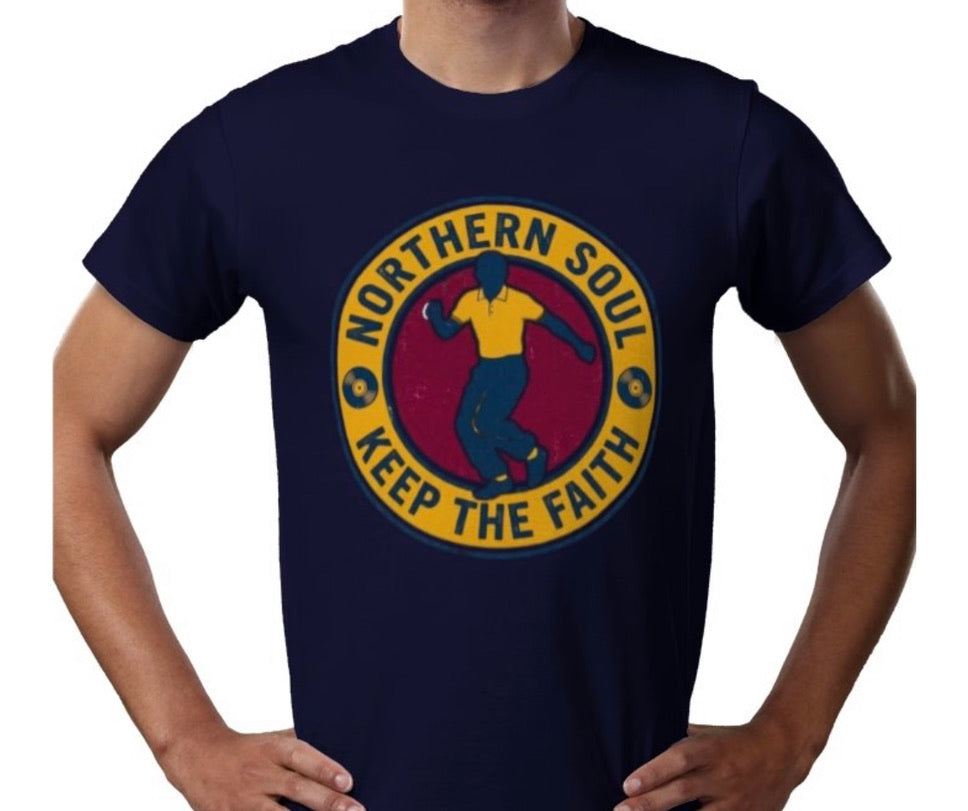 Riff Responsibly | Keep The Faith, Northern Soul T-Shirt