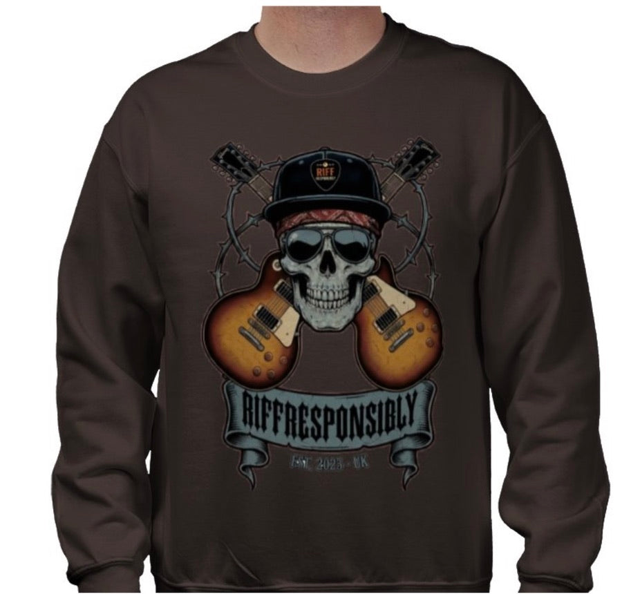Riff Responsibly | Dead Mans Chords Sweatshirt