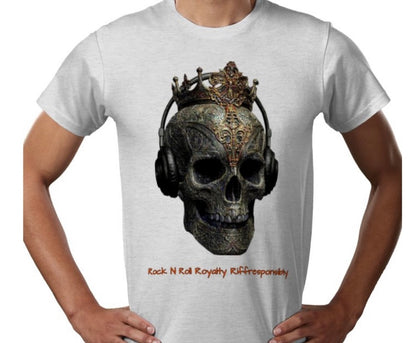 Riff Responsibly | Rock N Roll Royalty T-Shirt