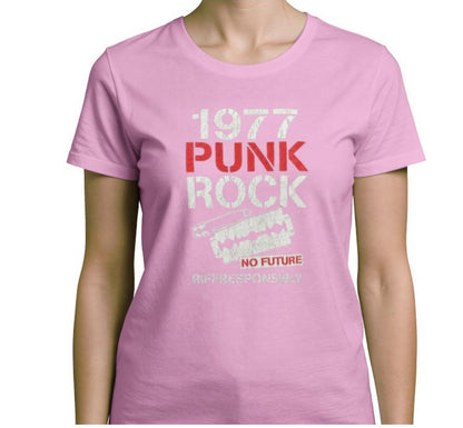 Riff Responsibly | 1977 Punk Rock Women T-Shirt