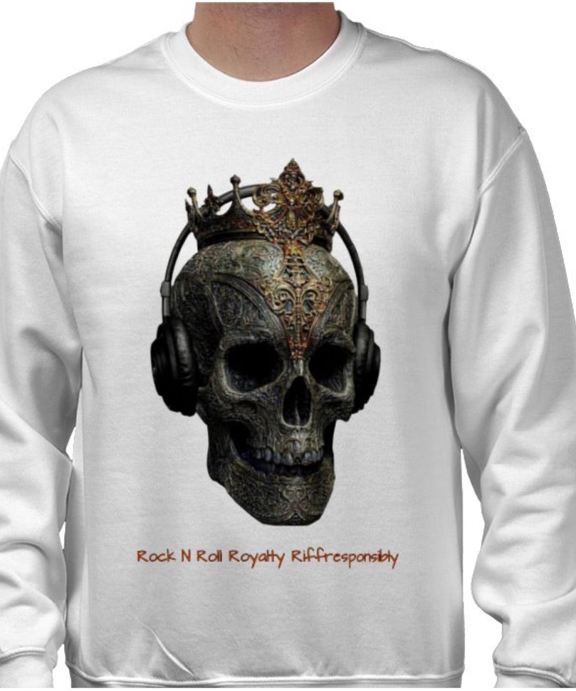 Riff Responsibly | Rock N Roll Royalty Sweatshirt