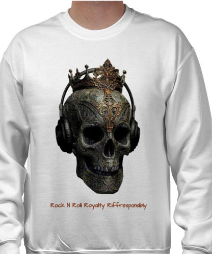 Riff Responsibly | Rock N Roll Royalty Sweatshirt