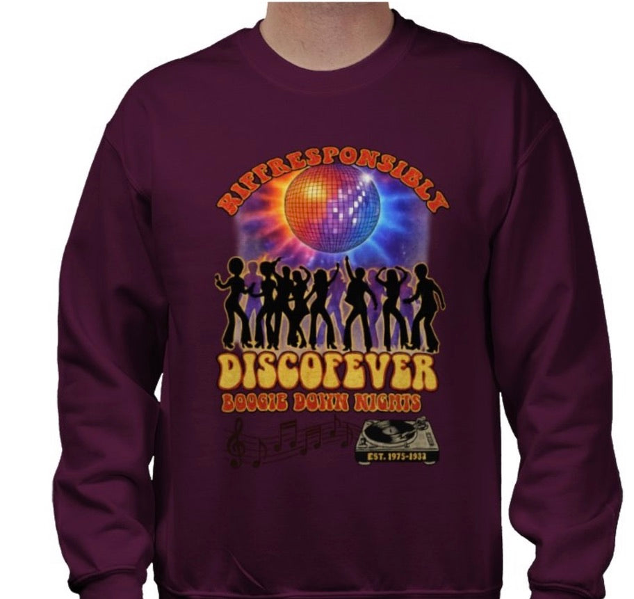 Riff Responsibly | Boogie Down Nights Sweatshirt