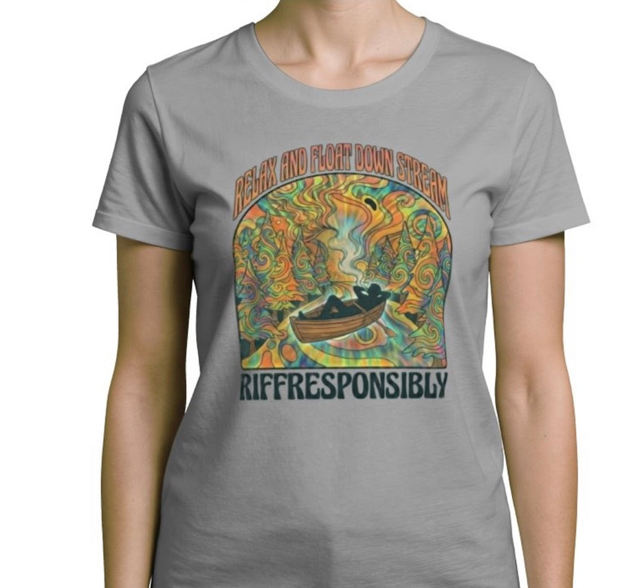 Riff Responsibly | Relax And Float Down Stream T-Shirt Women