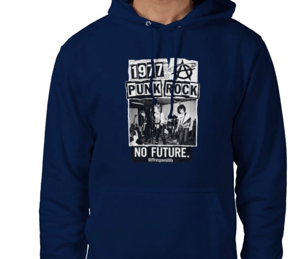 Riff Responsibly | 77' Punk Rock Hoodie