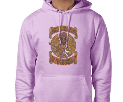 Riff Responsibly | Music Is A Kind Of High Hoodie