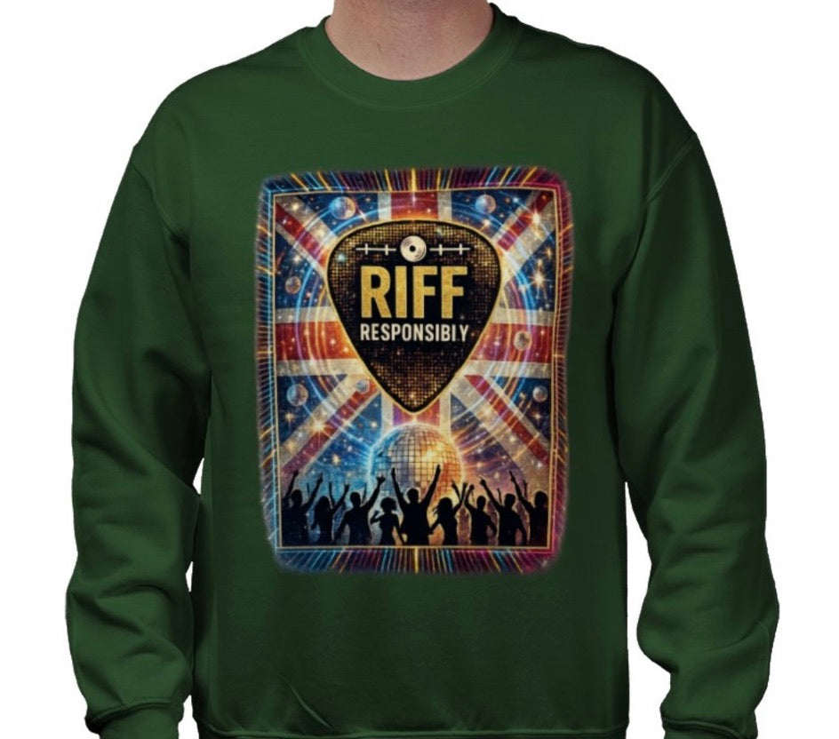 Riff Responsibly | Midnight Fever Sweatshirt