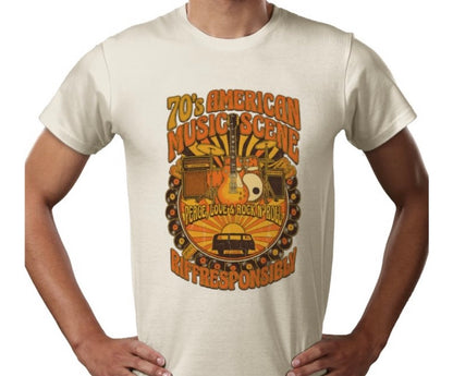 Riff Responsibly | 70's Americana T-Shirt