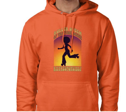 Riff Responsibly | Roller Queen Of The Funk Scene Hoodie