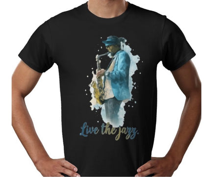 Riff Responsibly | Live The Jazz T-Shirt