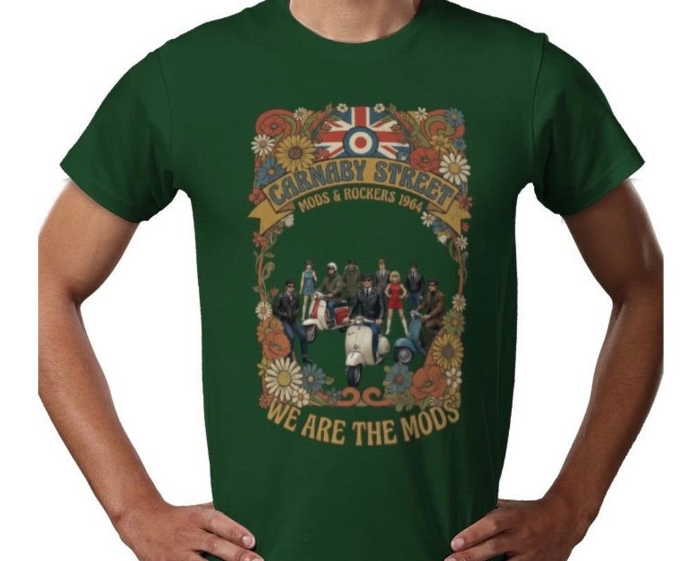 Riff Responsibly | Mods & Rockers 64' T-Shirt