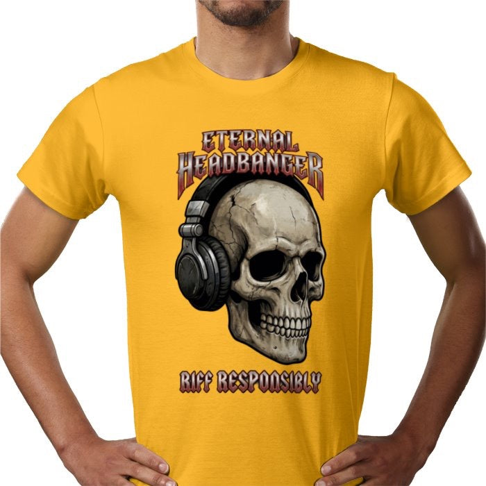 Riff Responsibly | Eternal Headbanger T Shirt