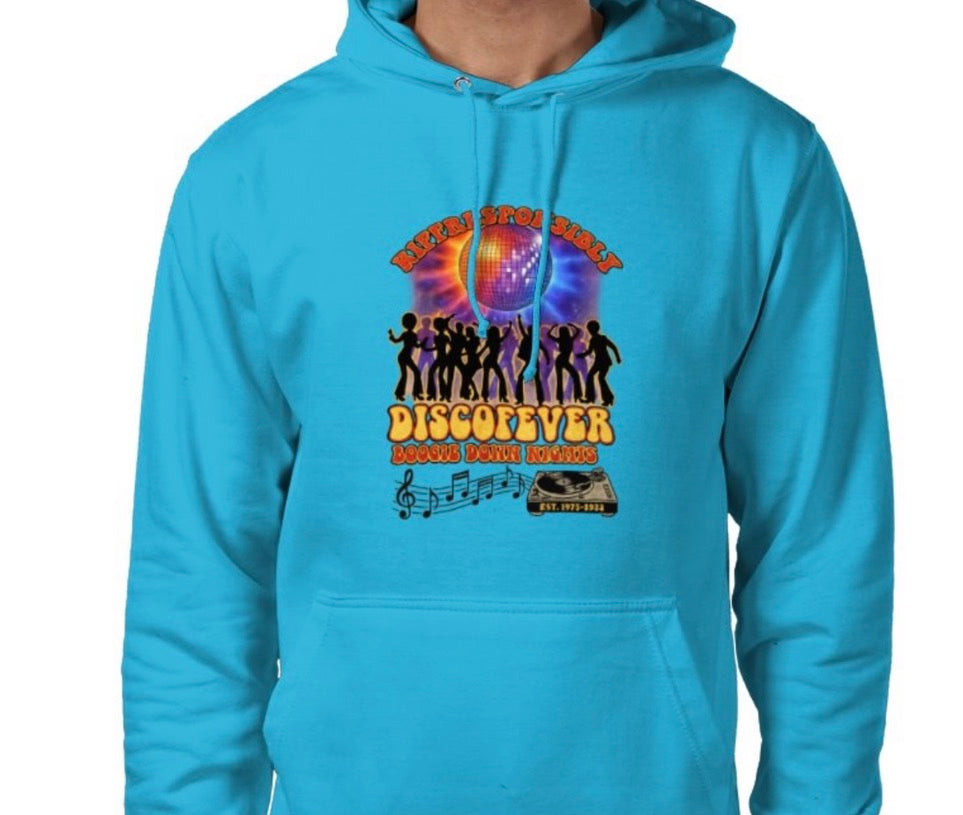 Riff Responsibly | Boogie Down Nights Hoodie